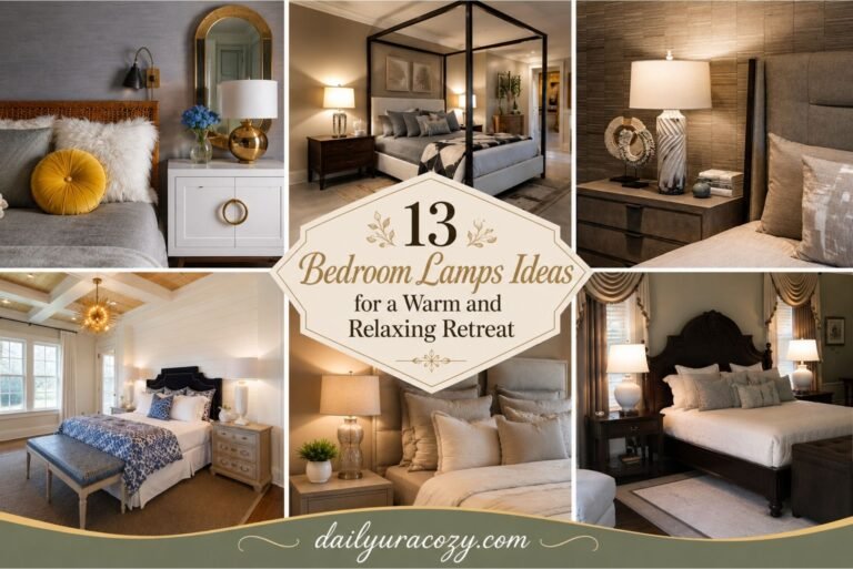 13 Bedroom Lamps Ideas for a Warm and Relaxing Retreat