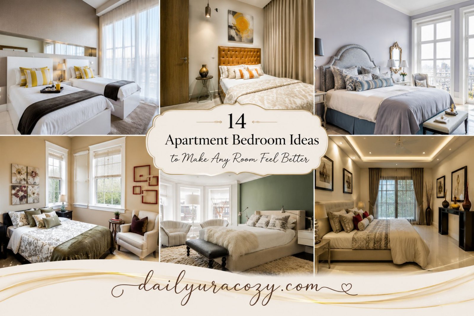 14 Apartment Bedroom Ideas to Make Any Room Feel Better 