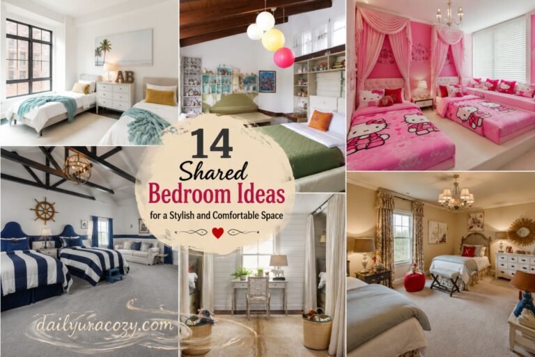 14 Shared Bedroom Ideas for a Stylish and Comfortable Space 
