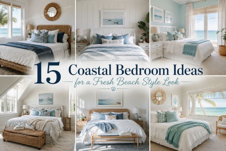 15 Coastal Bedroom Ideas for a Fresh Beach Style Look