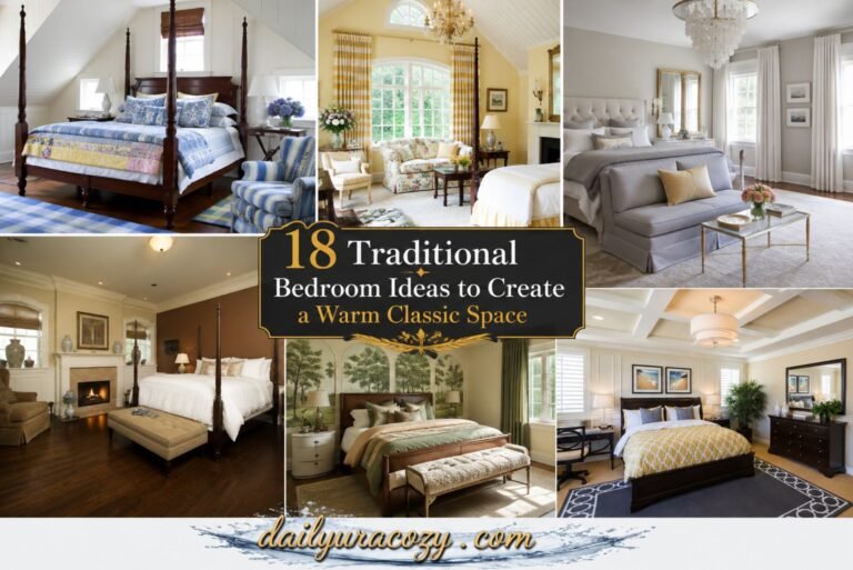 18 Traditional Bedroom Ideas to Create a Warm Classic Space 