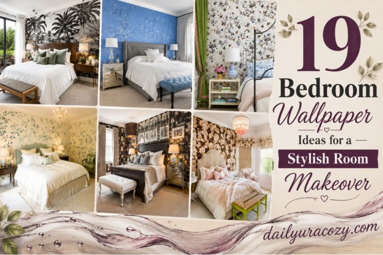 19 Bedroom Wallpaper Ideas for a Stylish Room Makeover