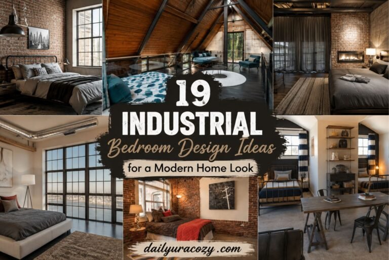 19 Industrial Bedroom Design Ideas for a Modern Home Look
