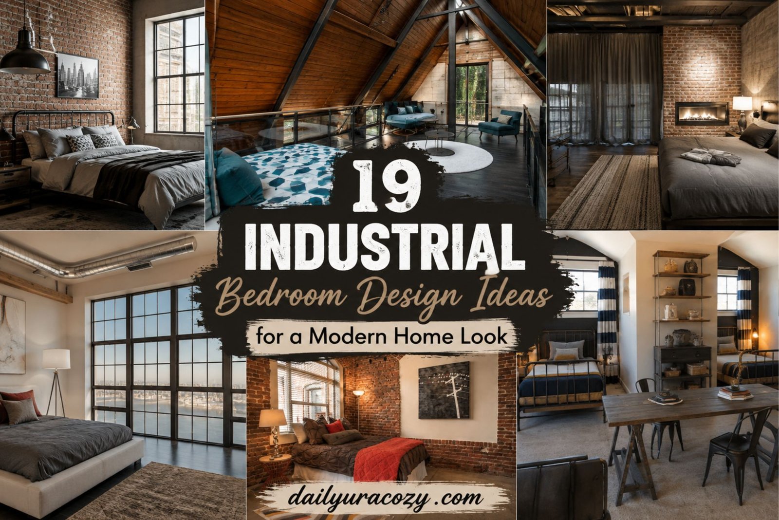 19 Industrial Bedroom Design Ideas for a Modern Home Look