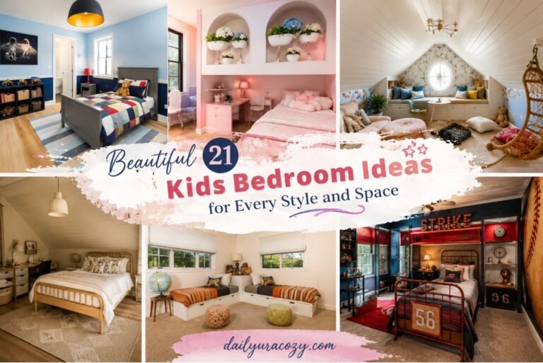 Beautiful 21 Kids Bedroom Ideas for Every Style and Space 