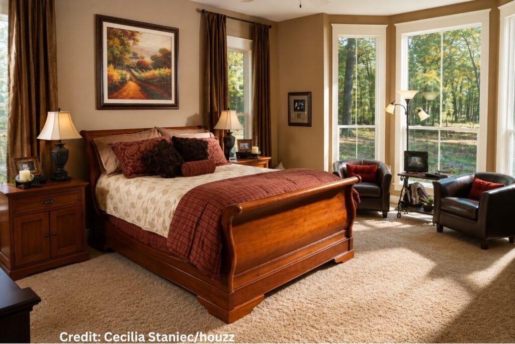  Beige Carpeted Foundation