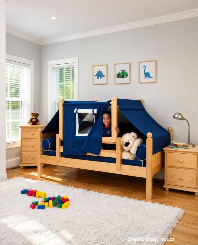Blue Play Tent Canopy