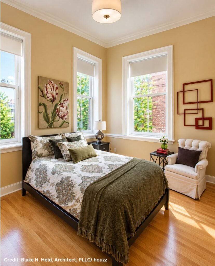 Compact Victorian Room Layout