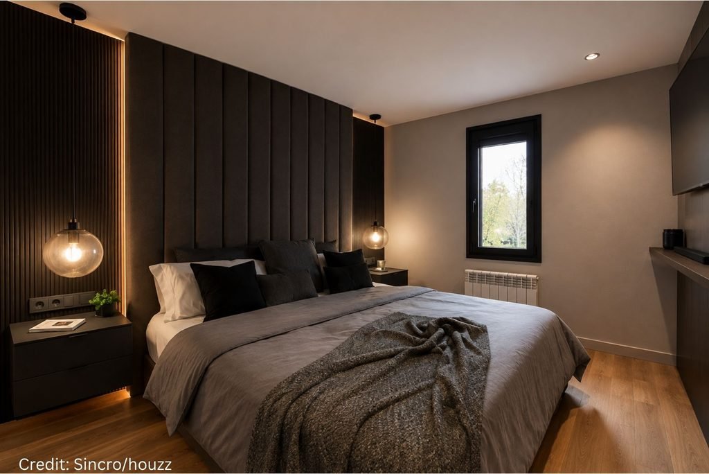Contemporary Platform Bed Setting
