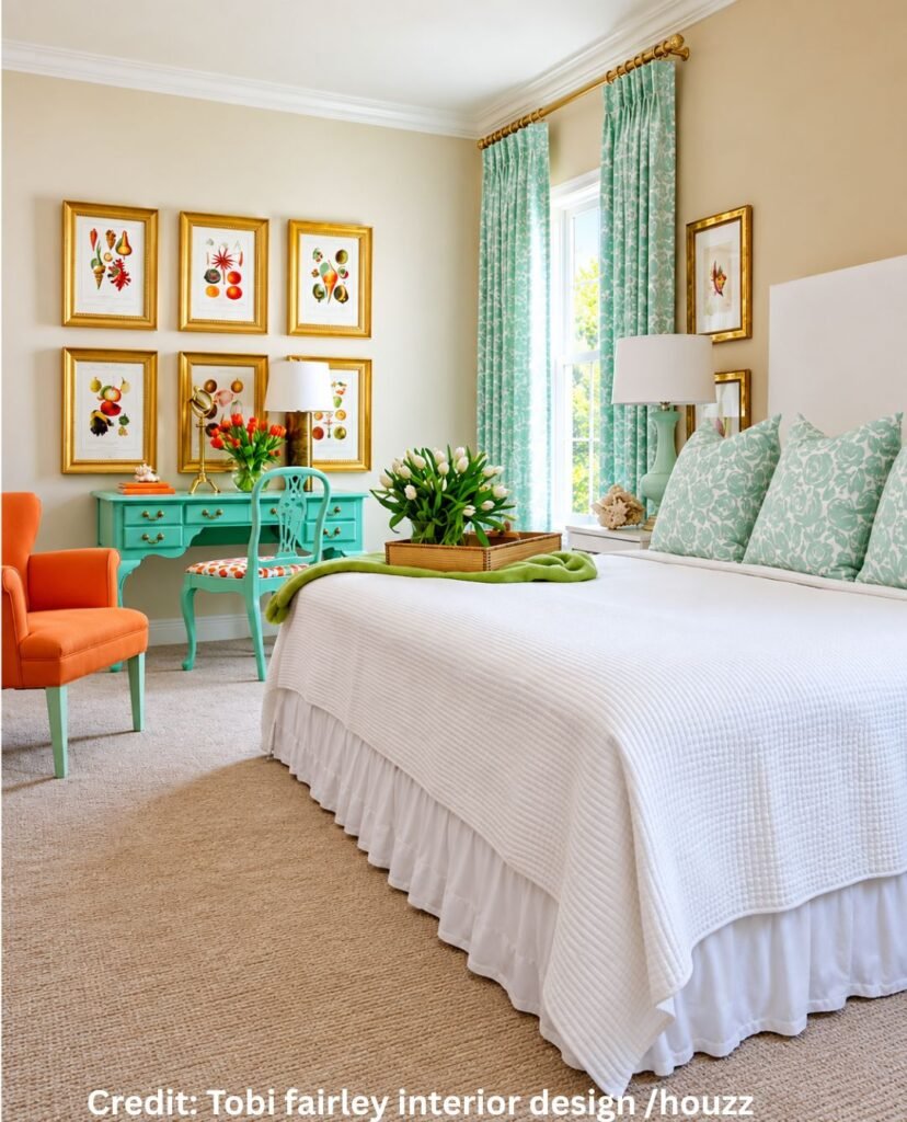 Coral And Tan Color Harmony