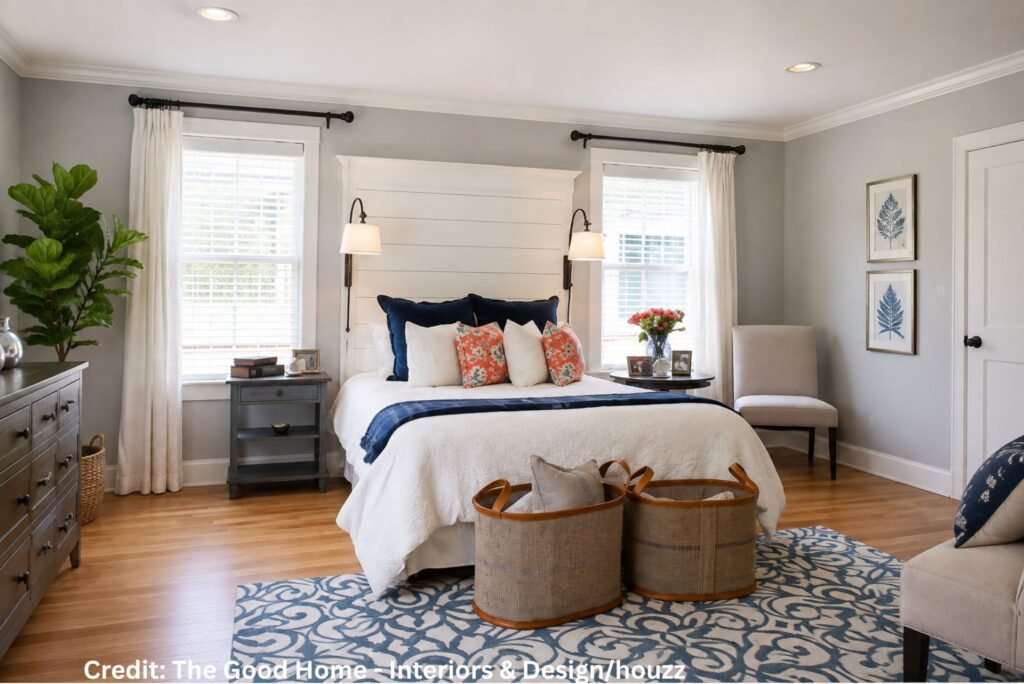 Custom Shiplap Headboard