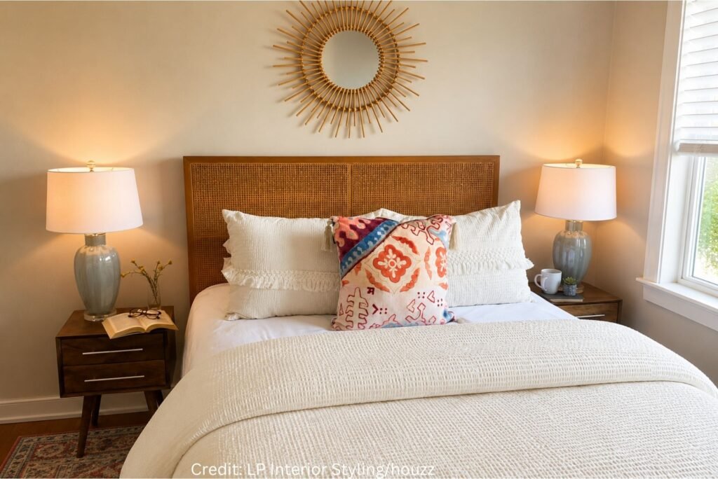 Earthy Bohemian Textile Layers