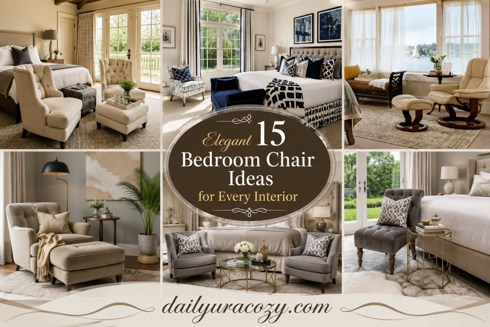 Elegant 15 Bedroom Chair Ideas for Every Interior