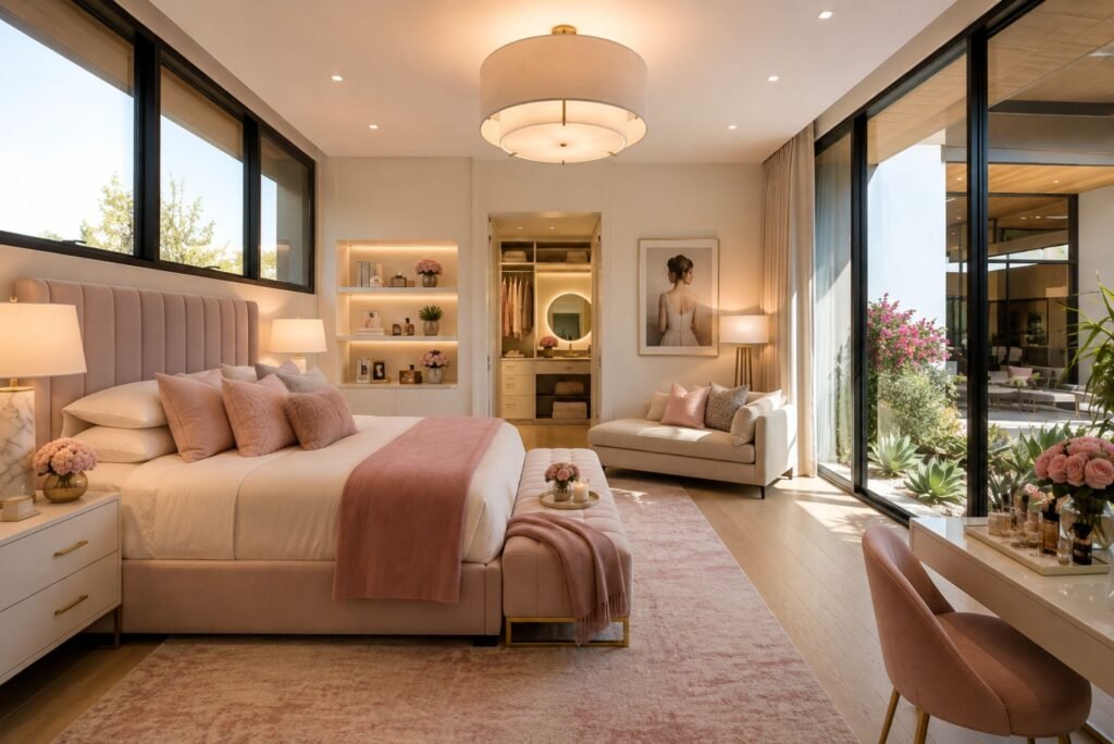Elegant Blush Living