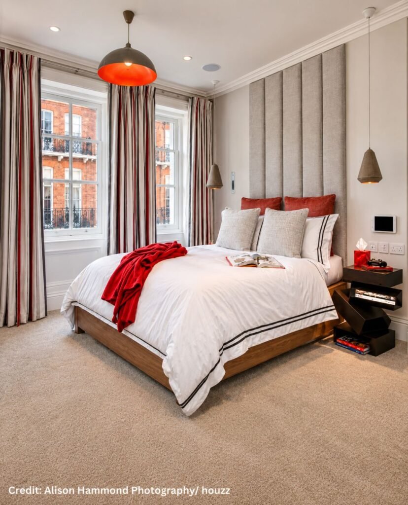 Elegant Upholstered Window Seating