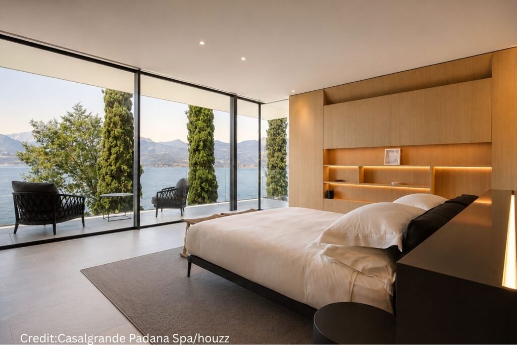 Expansive Glass Wall Views