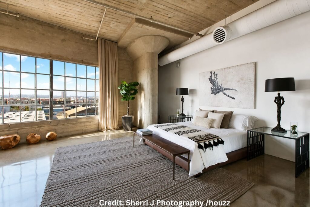 Exposed Concrete Columns
