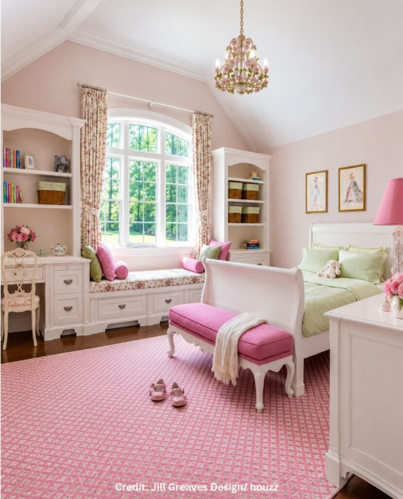 Floral Drapery Pattern Details