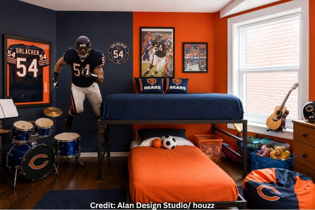 Full-Size Football Graphic