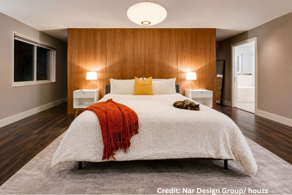 Geometric Wood Paneling