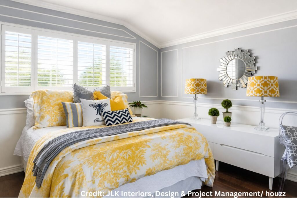 Gray Painted Wall Scheme