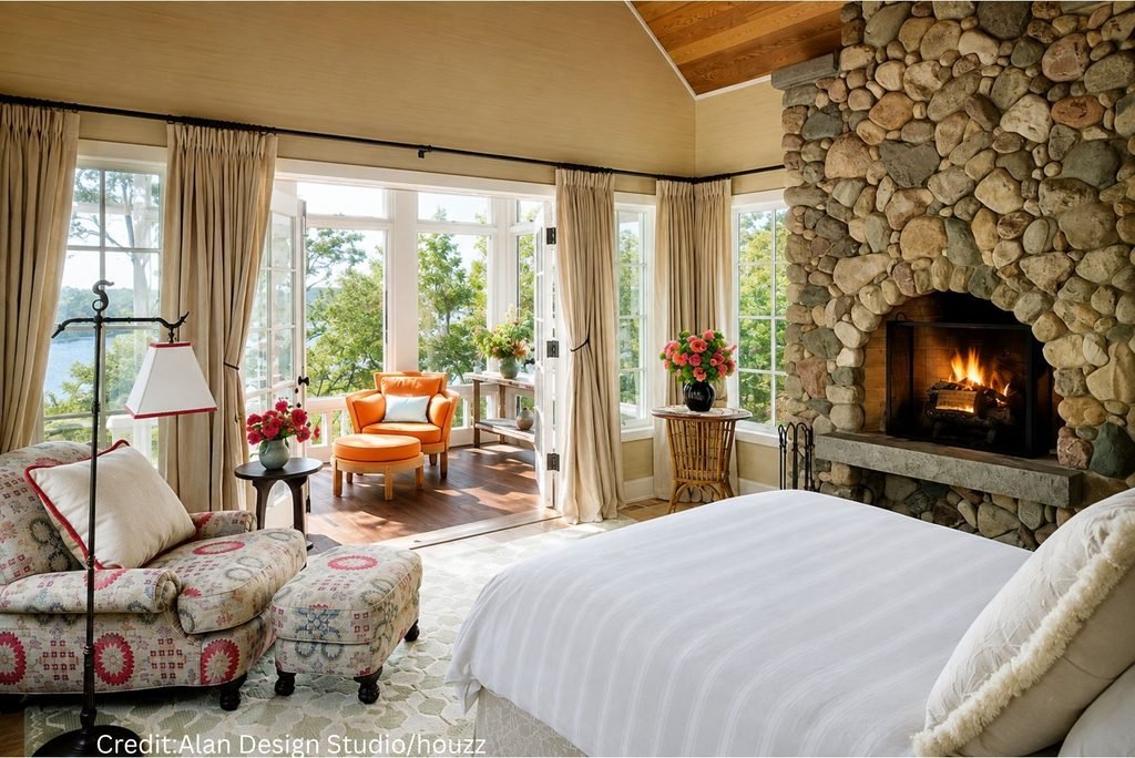Hickory Log Bed Frame