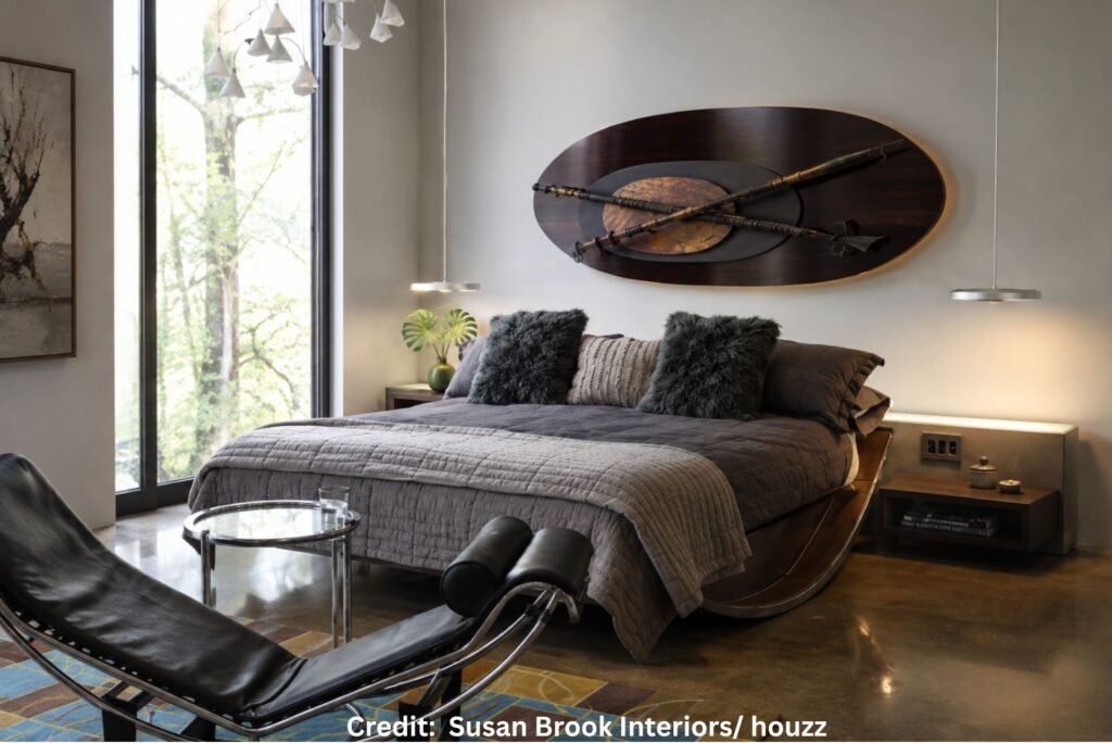 Italian Sleigh Bed Silhouette