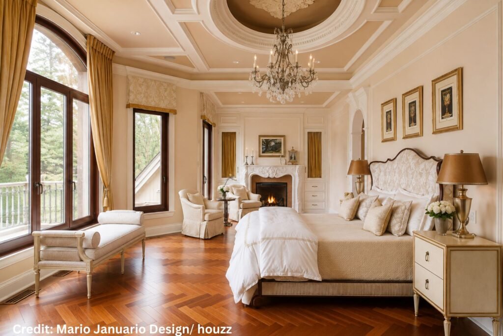 Ivory Upholstered Sleeping Ensemble