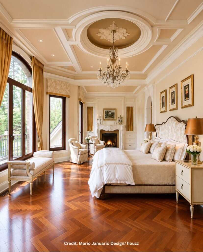 Ivory Upholstered Sleeping Ensemble