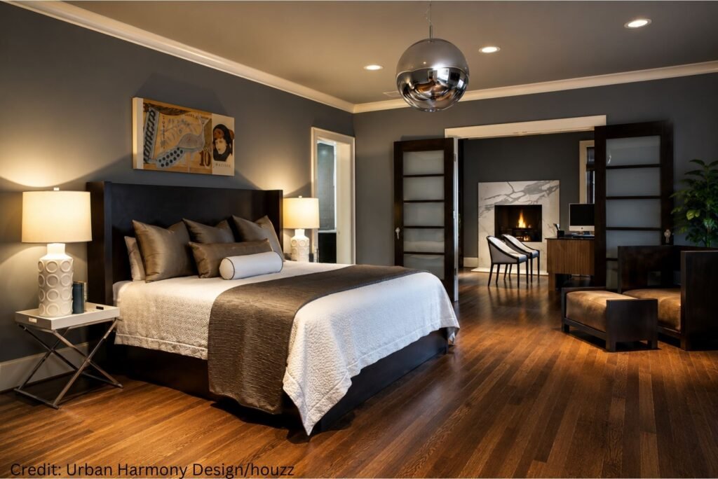 Layered Linen Bedding Texture