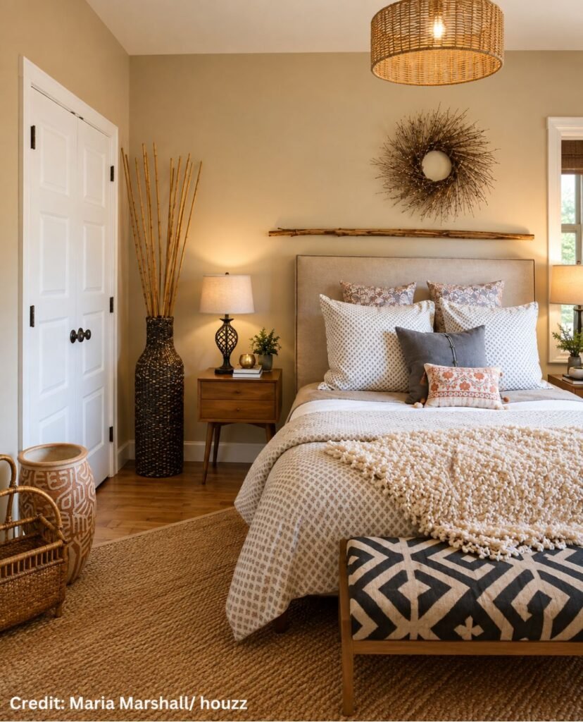 Layered Neutral Bedding Textures