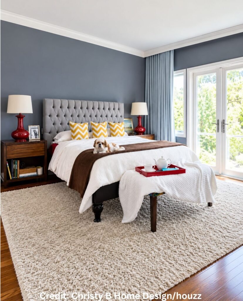 Mirrored Nightstand Styling