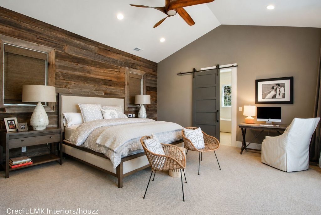 Muted Green Painted Walls