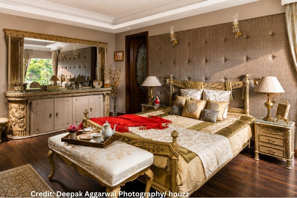 Ornate Mirror Wall Accent