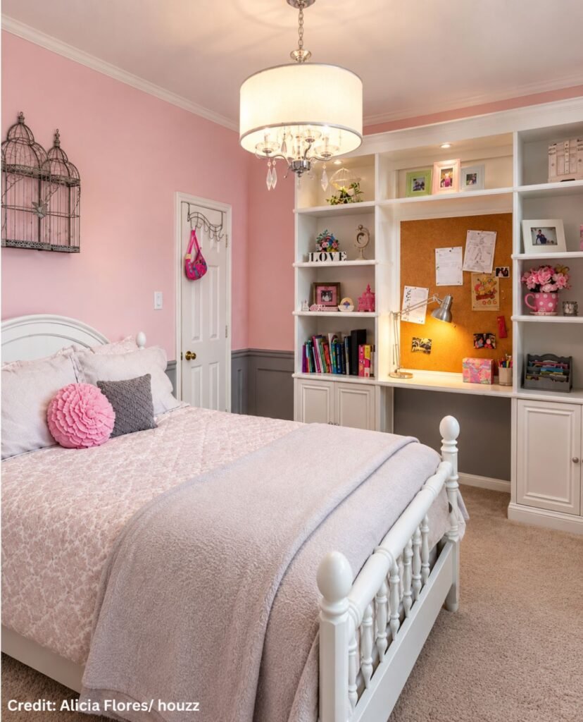 Ornate White Furniture Accents