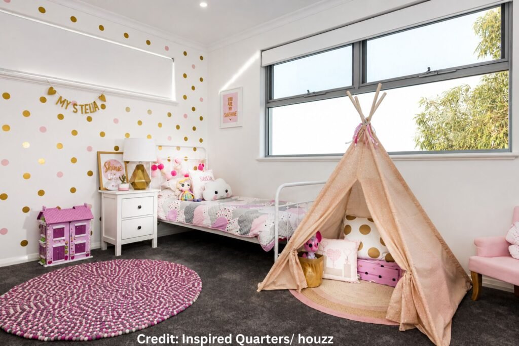 Polka Dot Feature Wall