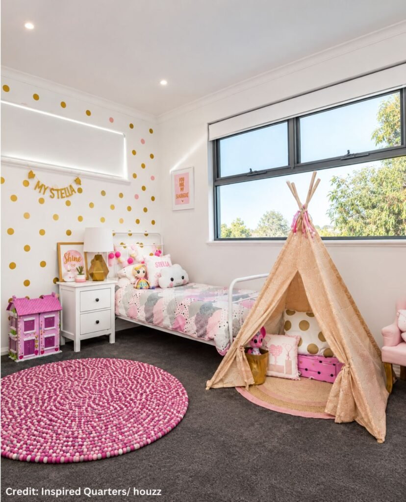 Polka Dot Feature Wall