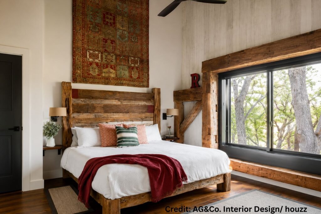 Reclaimed Beam Ceiling