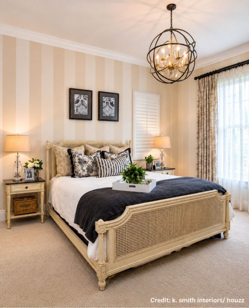 Refined Traditional Bed Styling