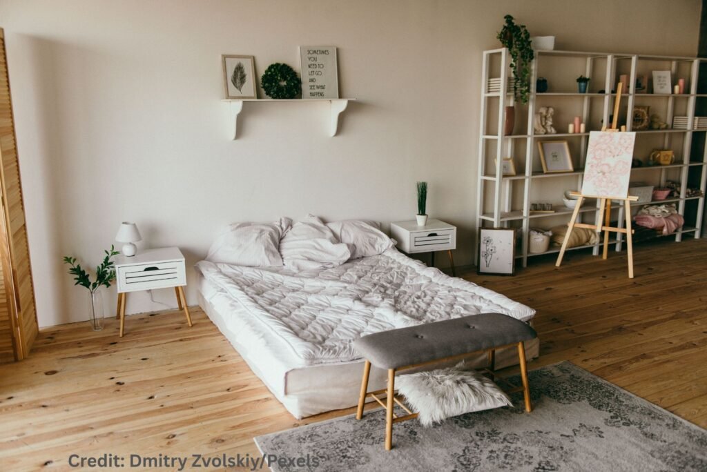 Simple Bedside Storage