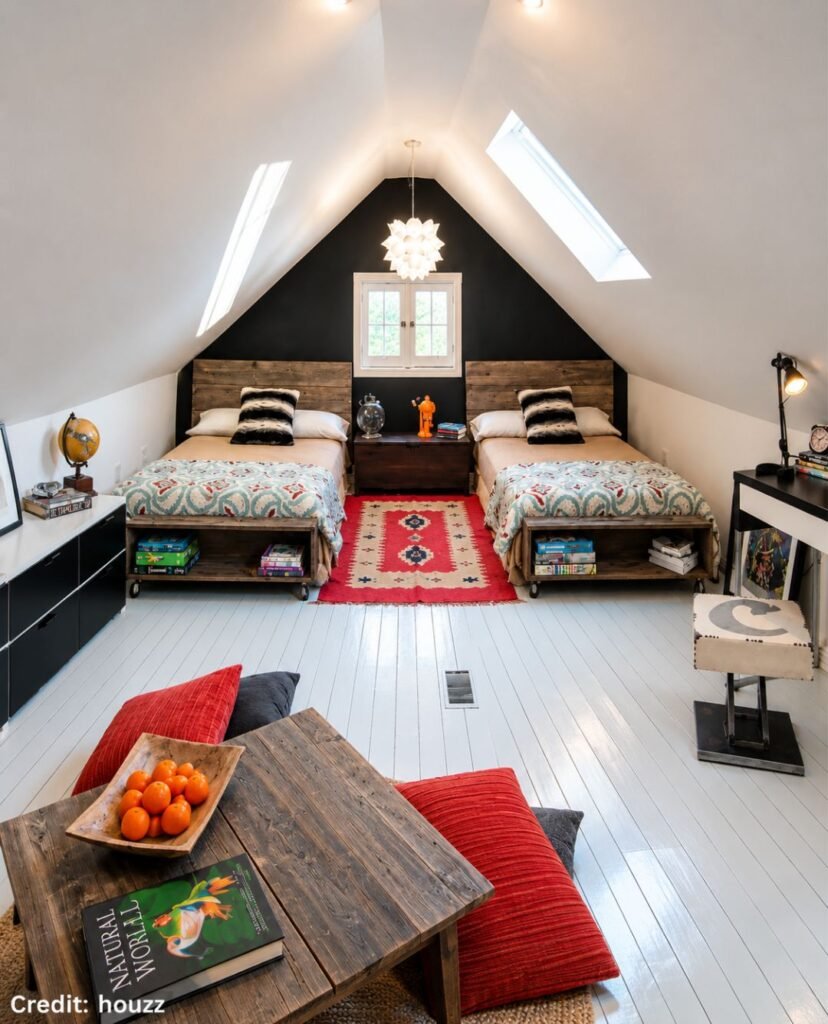 Skylight Loft Illumination
