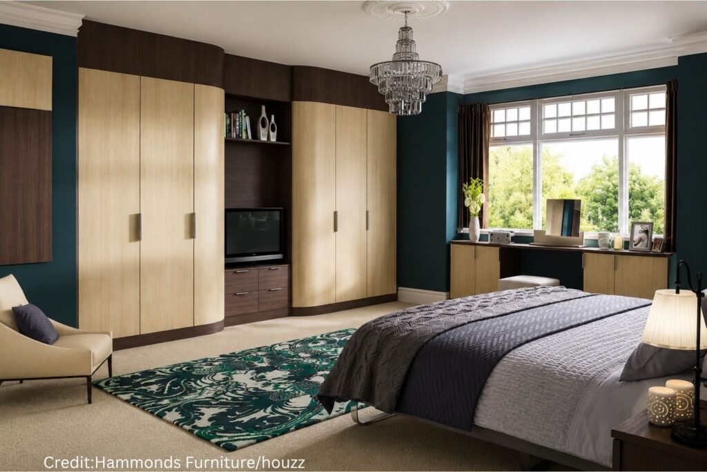Sleek Handle-Free Cabinet Doors