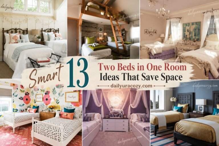 Smart 13 Two Beds in One Room Ideas That Save Space 