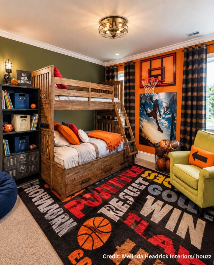 Sports Memorabilia Wall Display