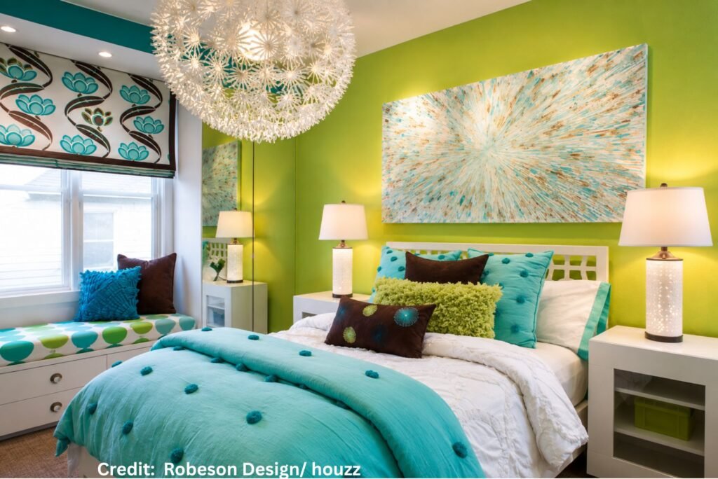 Turquoise Window Seat Retreat