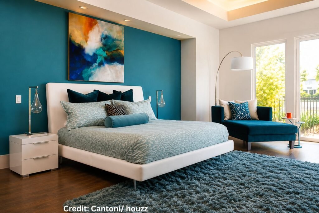 Vibrant Artwork Gallery Display
