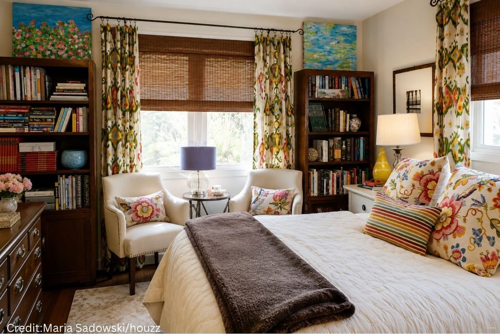 Warm Bookshelf Feature