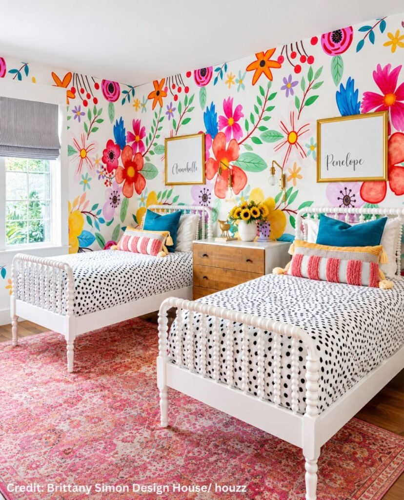 Whimsical Multicolor Wallpaper