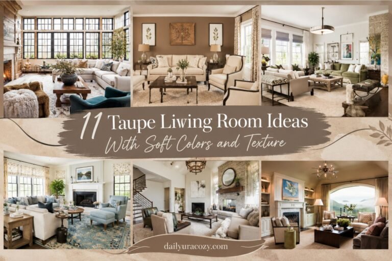 11 Taupe Living Room Ideas With Soft Colors and Texture 