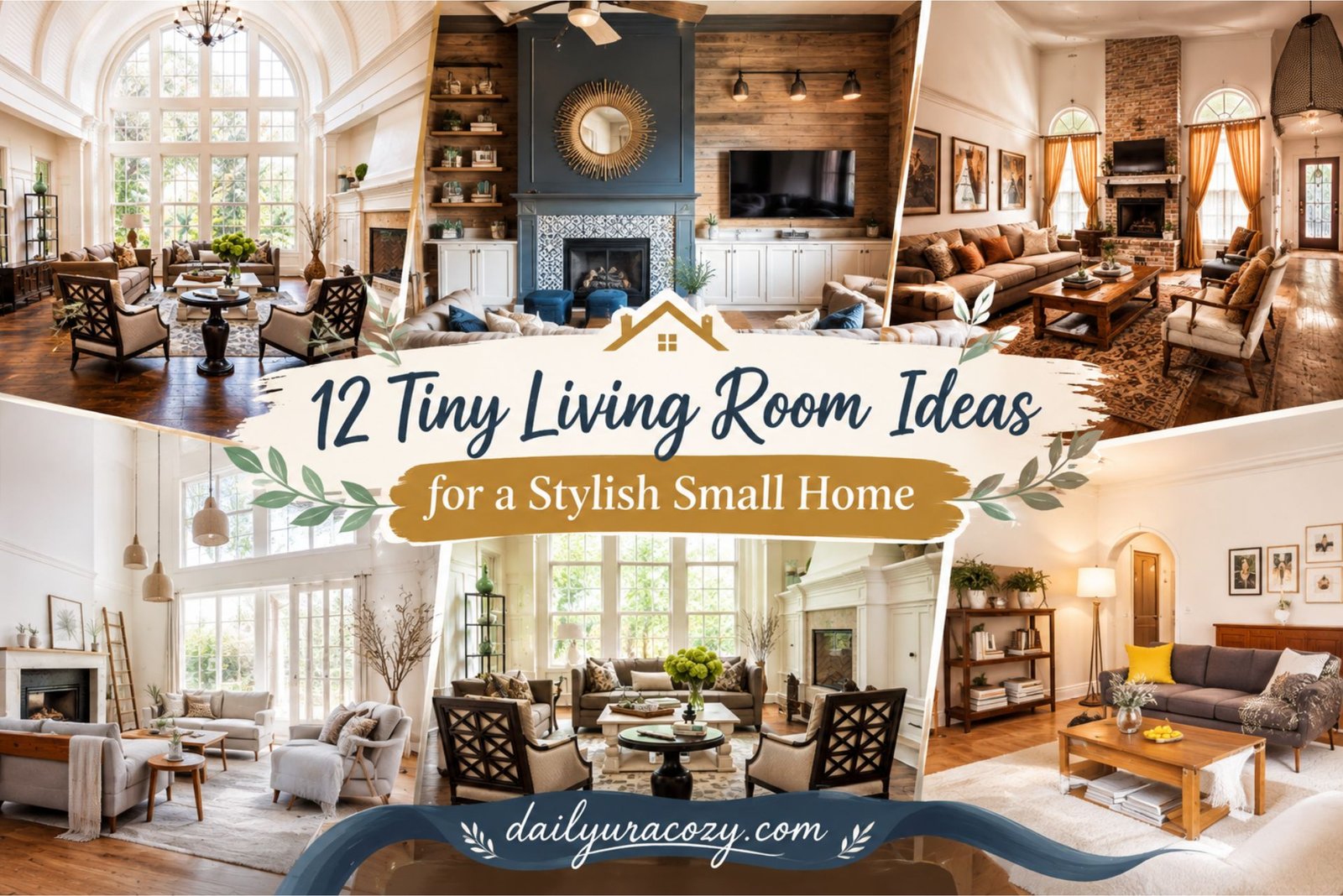 12 Tiny Living Room Ideas for a Stylish Small Home 